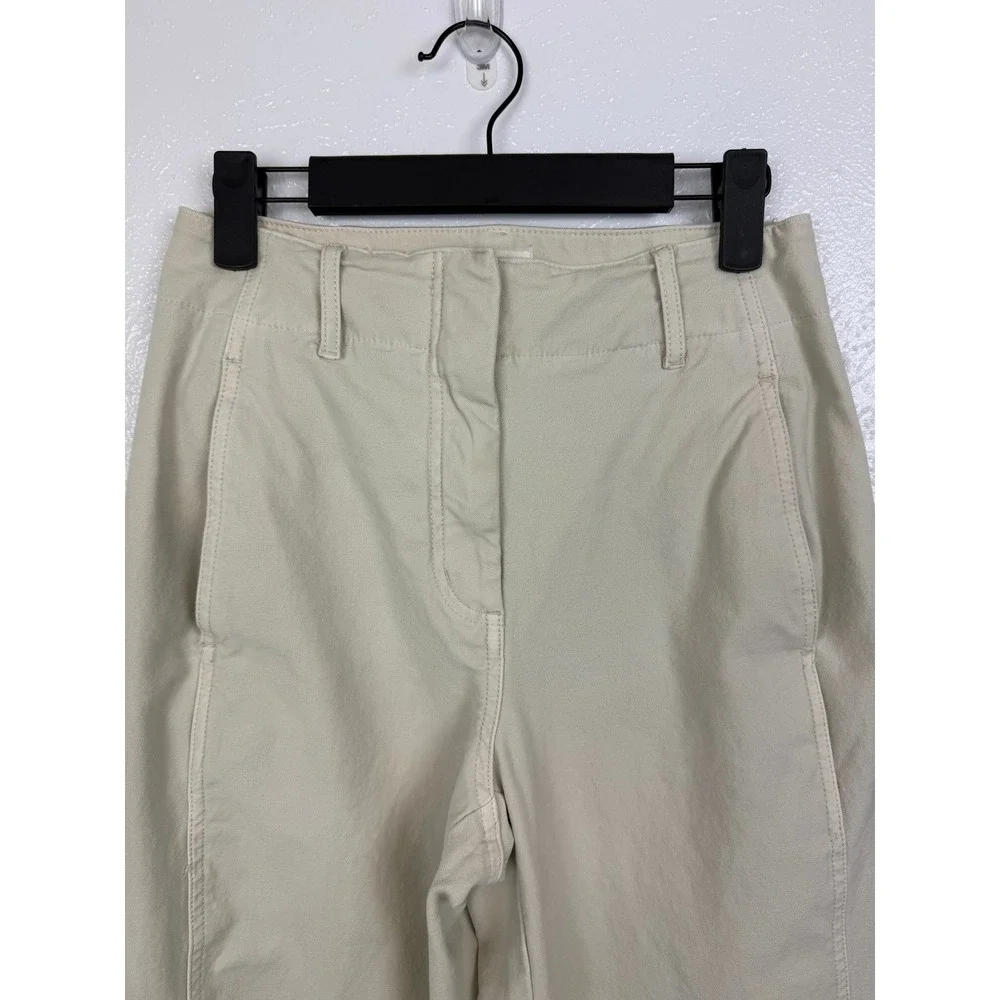 Aritzia Wilfred Free Ascendant Pants Light Birch Cream Women 2 Wide Leg
